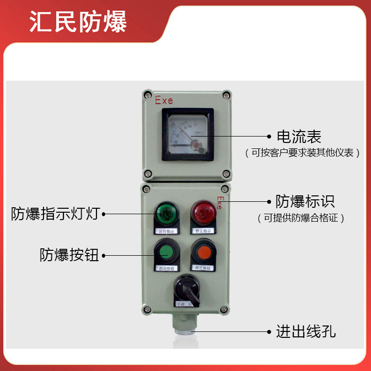安徽茄子视频懂你更多防爆电气有限公司带仪表防爆操作柱